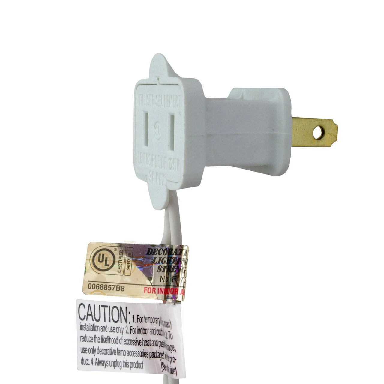 Mini Icicle Christmas Lights - Pink - 7.75' White Wire - 100Ct